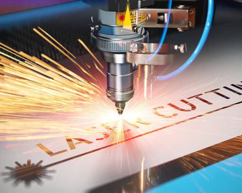 Cắt laser linh hoạt trên nhiều vật liệu khác nhau: kim loại, gỗ, mica, nhựa, da, giấy…