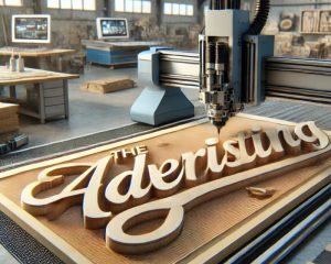 Chữ nổi 3D, logo, biển bảng quảng cáo được gia công sắc nét từ mica, alu và inox.