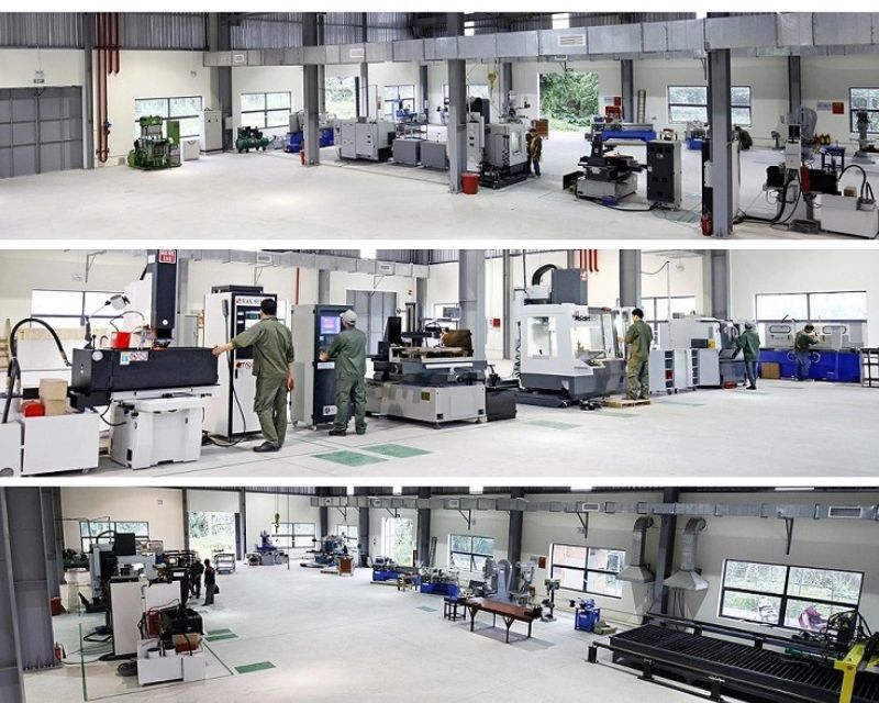 Nhân viên tư vấn trực tiếp, hướng dẫn khách hàng kiểm tra máy móc, tham khảo đánh giá và báo giá minh bạch