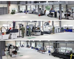 Xưởng CNC tại Chương Mỹ với hệ thống máy móc hiện đại, đáp ứng đơn hàng số lượng lớn, tiến độ nhanh.